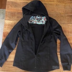 Betabrand Women's Transit Jacket Craftsy Mixtape M